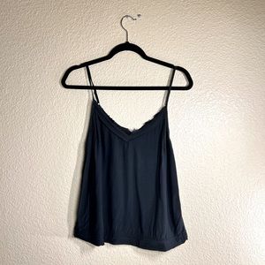 Black tank/camisole top by Abercrombie & Fitch